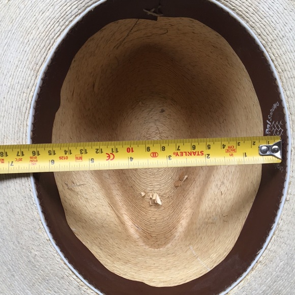 Legitimo FidePal Sahuayo short brim Mexican paper hat homburg style XL - Picture 16 of 16